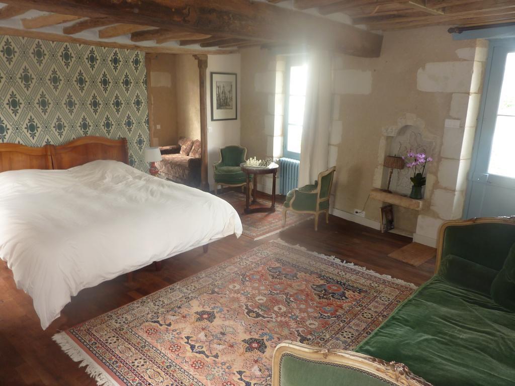 Bed and Breakfast Les Douves Onzain Zimmer foto